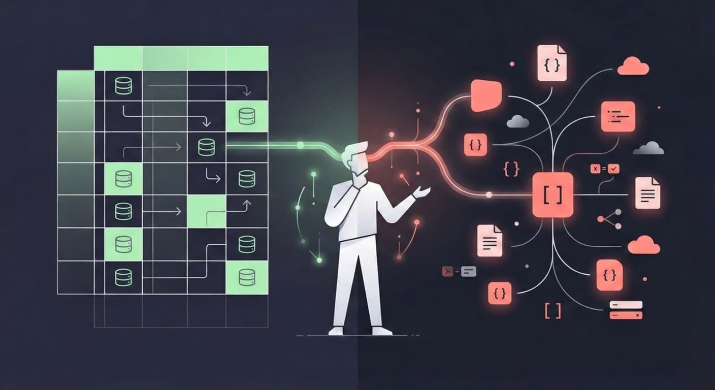 SQL vs NoSQL: Choosing the Right Database for Your Project - Blog article cover